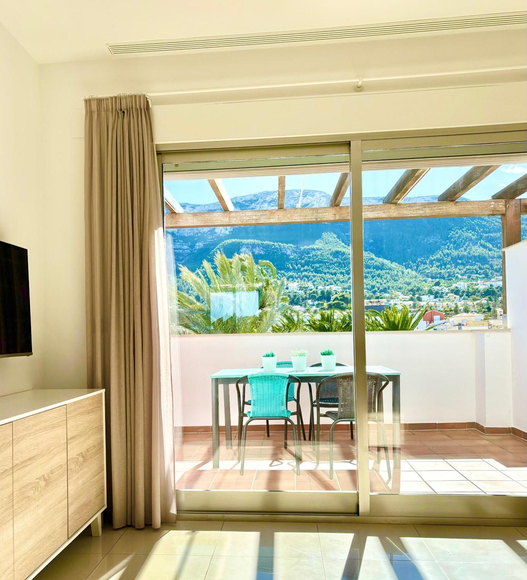 Hoteltype Penthouse 2 Beds, Parking, Wifi & Pool Stunning Views Dénia Buitenkant foto