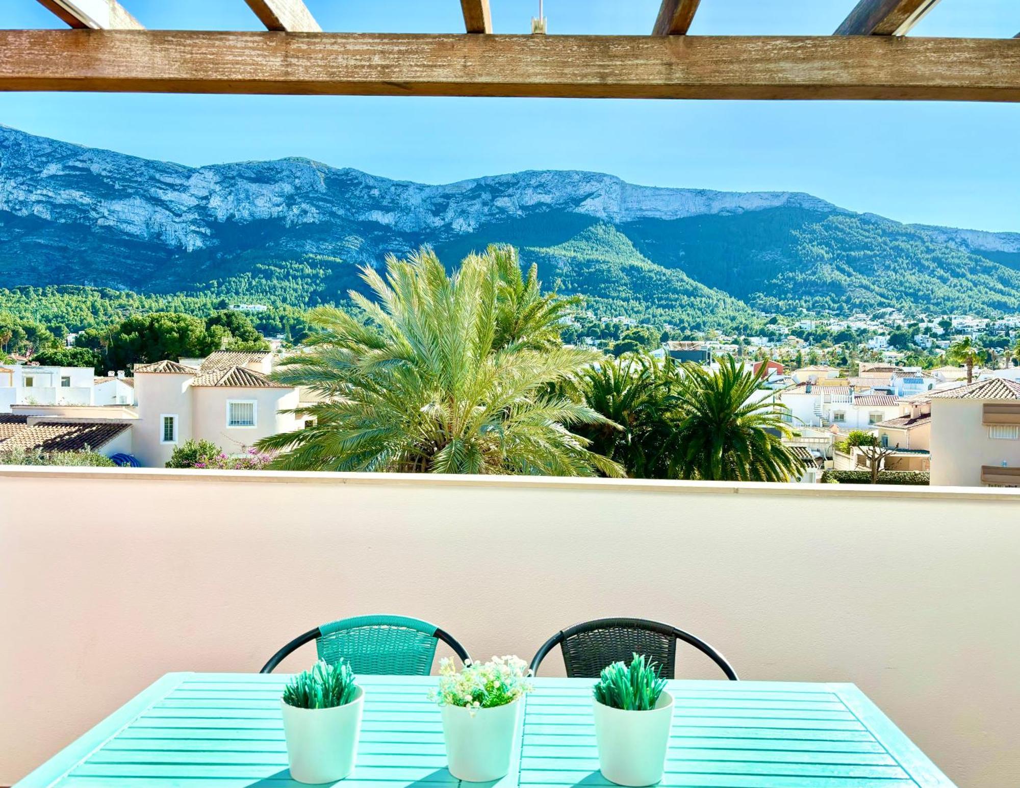 Hoteltype Penthouse 2 Beds, Parking, Wifi & Pool Stunning Views Dénia Buitenkant foto