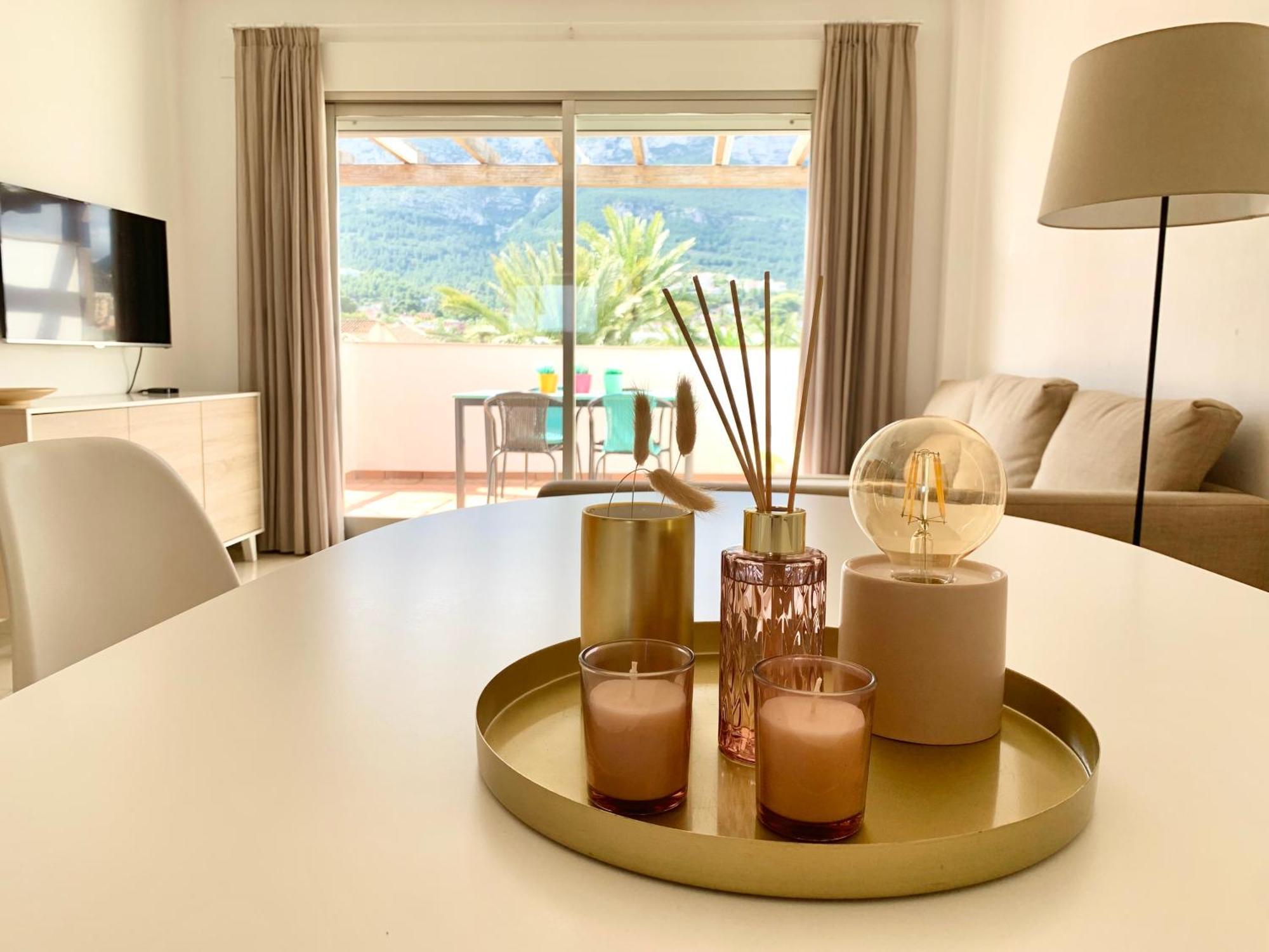 Hoteltype Penthouse 2 Beds, Parking, Wifi & Pool Stunning Views Dénia Buitenkant foto