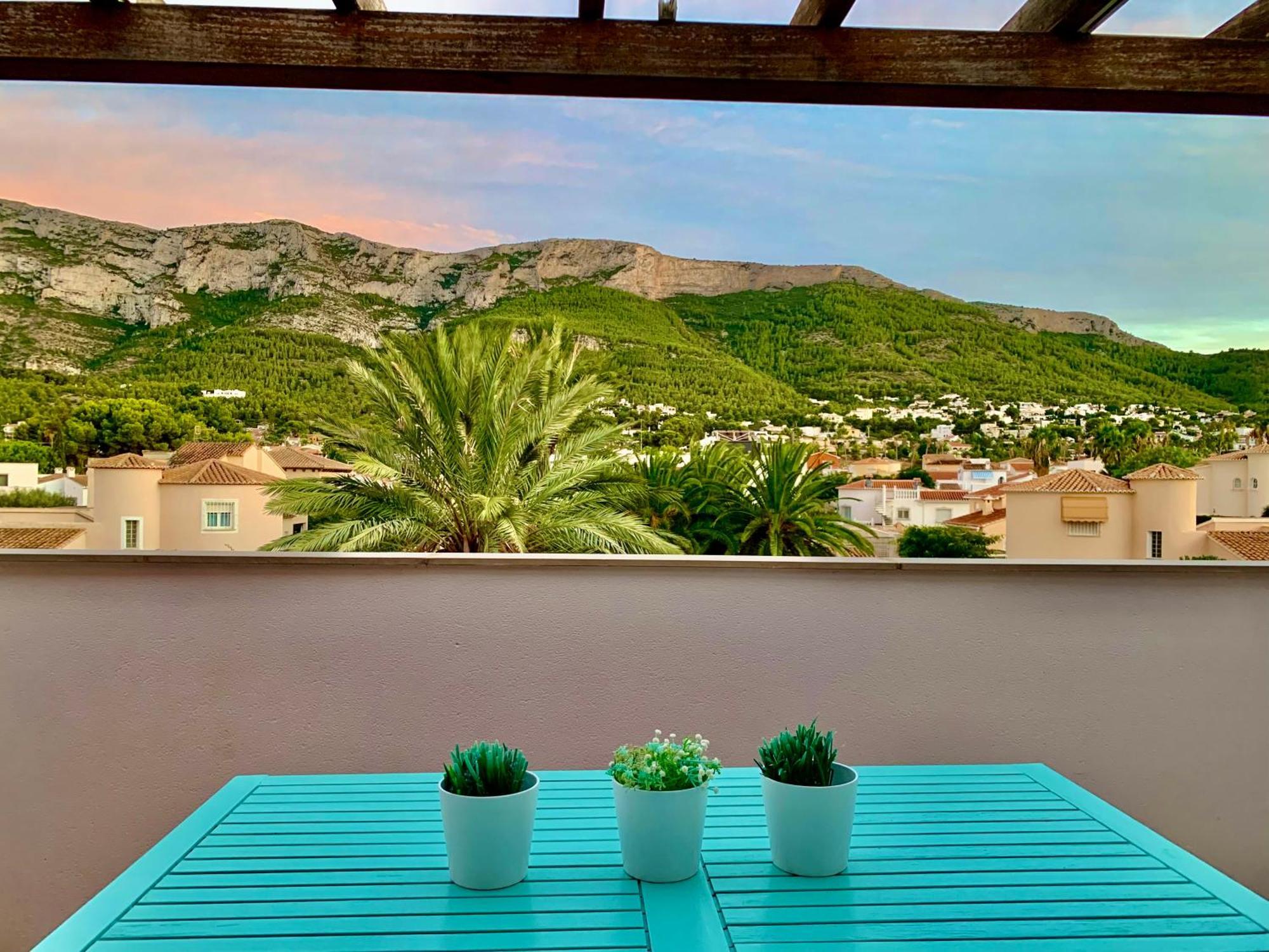 Hoteltype Penthouse 2 Beds, Parking, Wifi & Pool Stunning Views Dénia Buitenkant foto